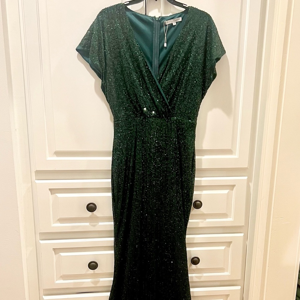 Baltic Born Sparkling Vienna Green Maxi Dress